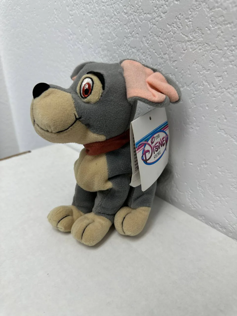 Disney Store Scamp Mini Bean Bag Plush - Lady and the Tramp II: Scamp's Adventure